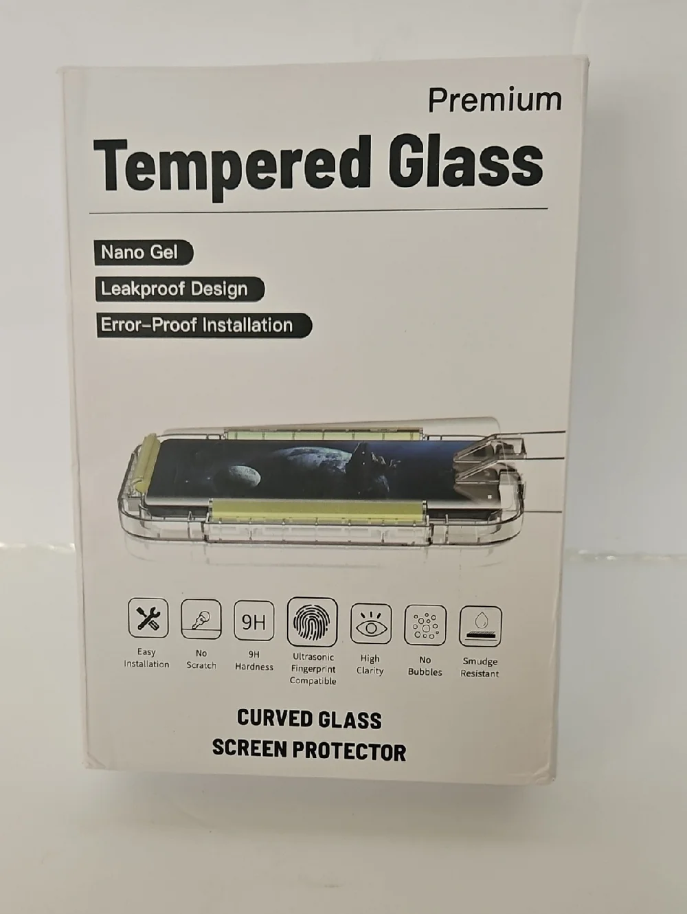 Note 20 Ultra SG Premium Tempered Glass Curved Screen Protector - Clear - Picture 1 of 7